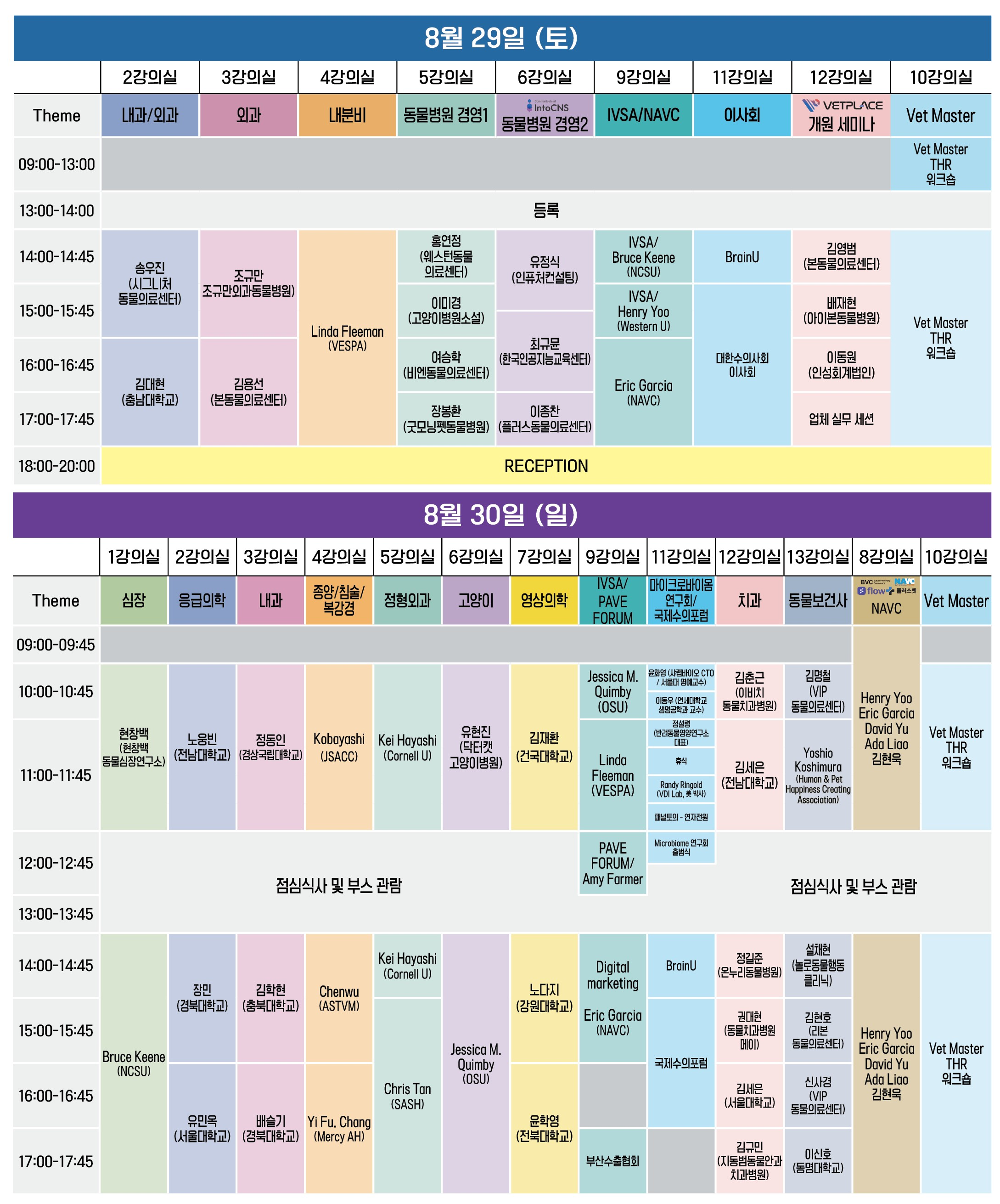 부산수의컨퍼런스 2026 프로그램 일정표
